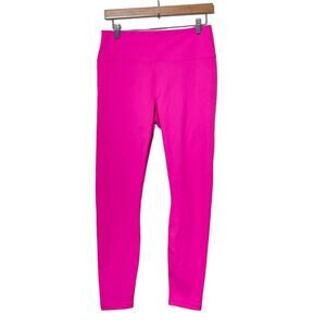 Fabletics Women's Hot Pink PowerHold medium 28" Waist Activewear Yoga Leggings